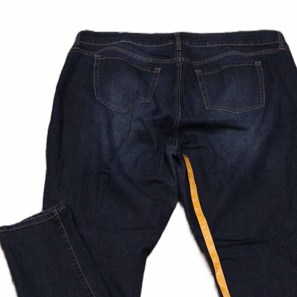 Torrid Dark Wash Skinny Jeans - Sz 18T - Picture 2 of 5
